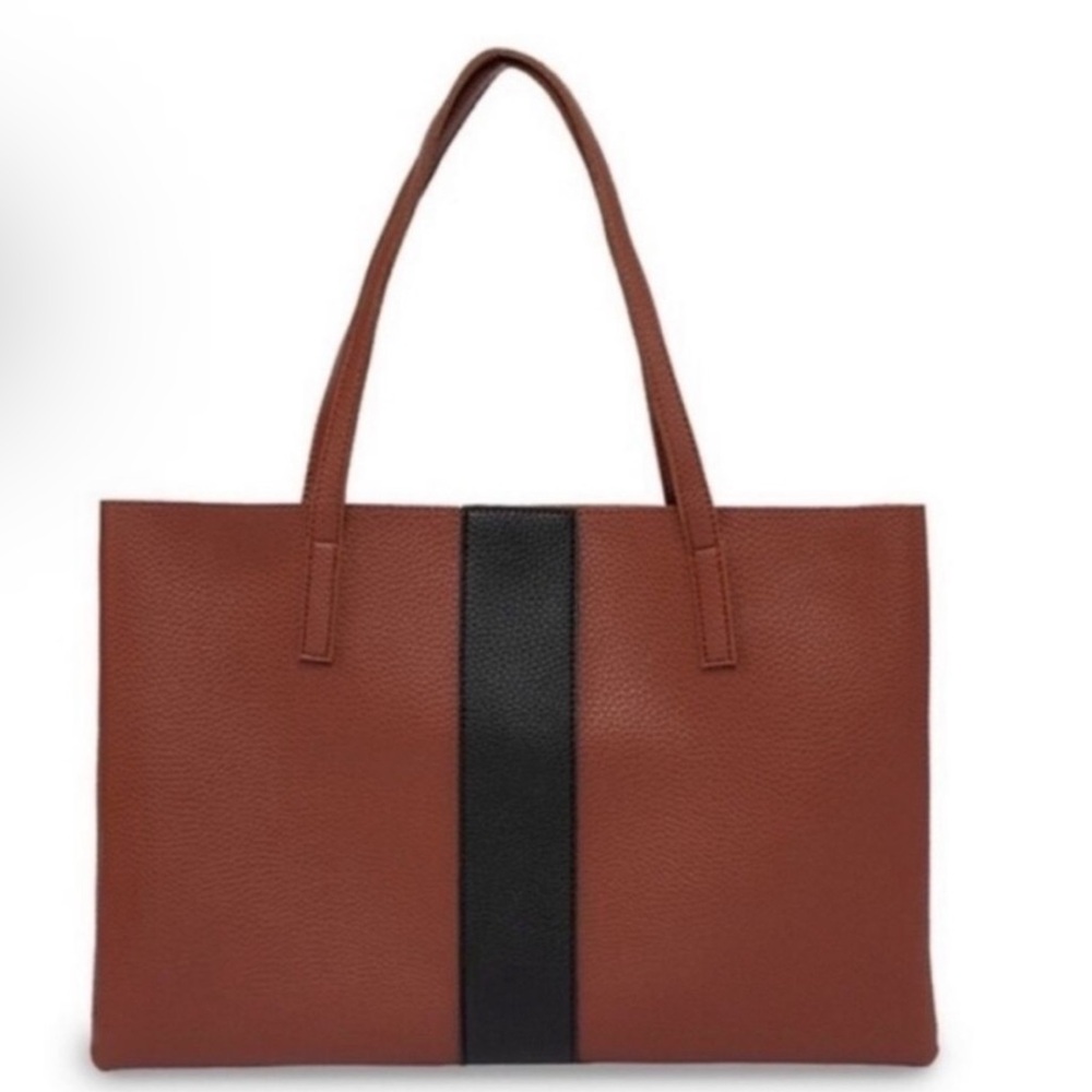 Vince Camuto Tote Bag with Black Accent